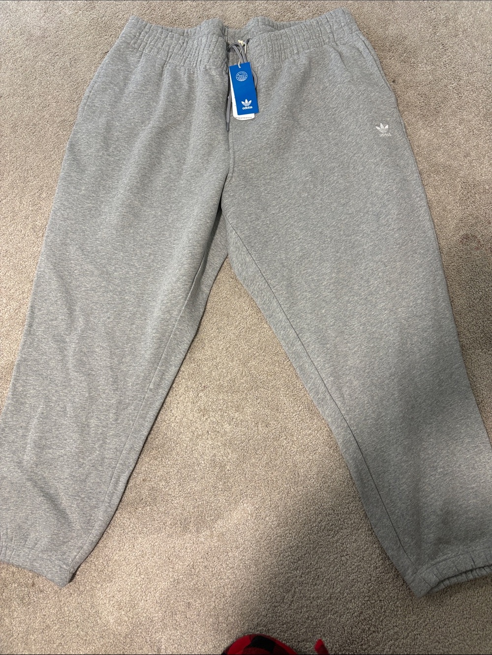 New/ Women’s  Light Gray Fleece Joggers